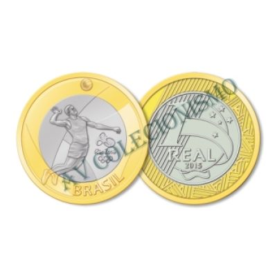 MRS 600 - Moeda 1 Real - Jogos Olímpicos - Rio2016 - Volei - 2015 - FC