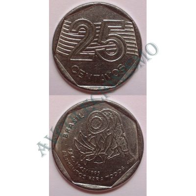 MRS 456 - Moeda 25 Centavos - 1995 - FAO - FC