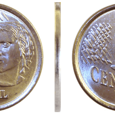 MRS 442 - Moeda 5 Centavos - 1994 - SOB