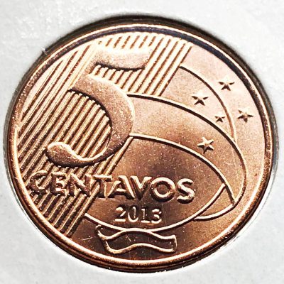 MRS 479 - Moeda 5 Centavos - 2013 - FC