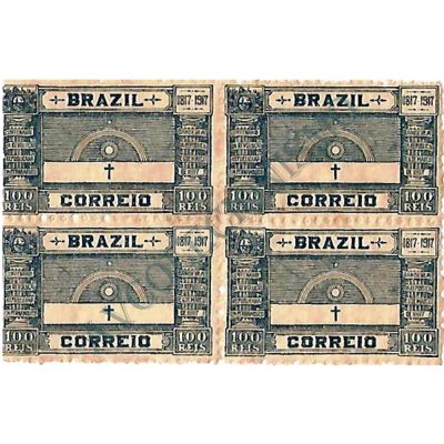 QC0012 - Centenário da Revolução de Pernambuco - Fil. "C" - 1917