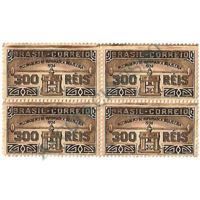 QC0105 - 1º Congresso de Numismática Brasileira São Paulo - 1936 - MINT