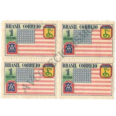 QC0208 - FEB - Bandeira dos EUA - 1945