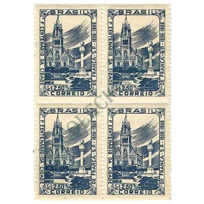 QC0379 - Centenário de Franca/SP - 1956 - NNN