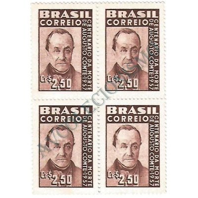 QC0395 - 100 anos da morte de Augusto Comte - Criador do Positivismo - 1957 - NNN