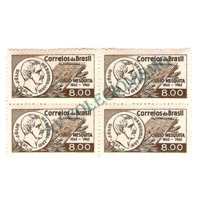 QC0475 - Centenário natalício de Júlio Mesquita (1862-1927) - Advogado e Jornalista - 1962 - NNN