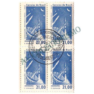 QC0485CPD - Exposição Internacional Aeronáutica e Espaço - SP - 1963 - CPD