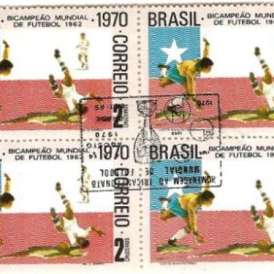 QC0681CBC - Brasil - Tricampeão Mundial de Futebol - 1970 - MINT