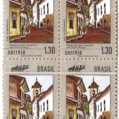 QC0724 - Promoção do Turismo Nacional - Festival de Ouro Preto - 1972 - MINT