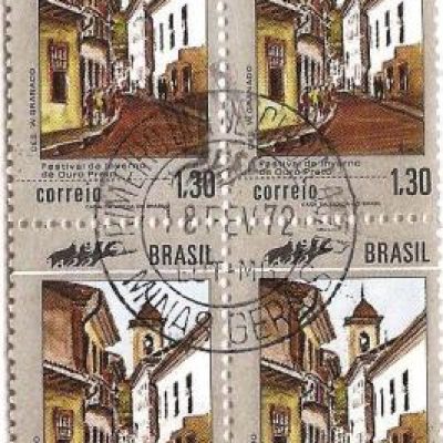 QC0724CPD - Promoção do Turismo Nacional - Festival de Ouro Preto - 1972 - MINT