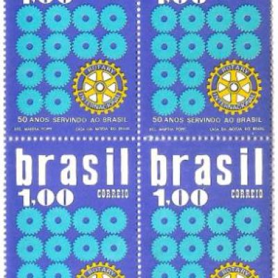 QC0773 - Cinquentenário do Rotary Clube Internacional do Brasil - 1973 - NN