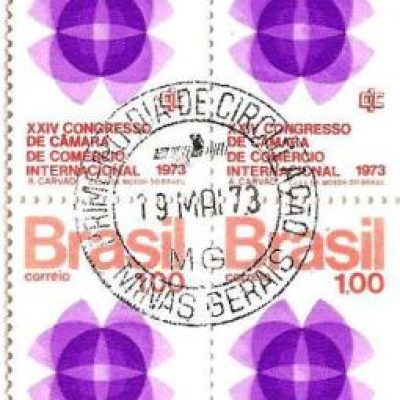 QC0780CPD - 24º Congresso da Câmara de Comércio Internacional - 1973 - MINT