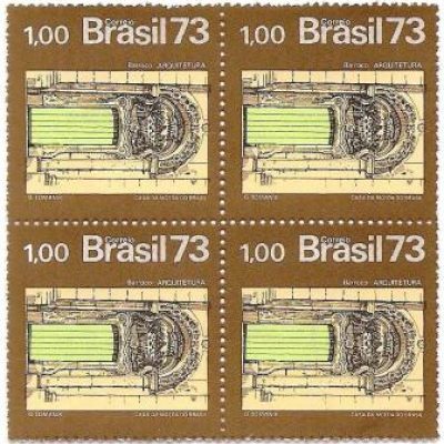 QC0814 - Arte Barroca do Brasil - Arquitetura - 1973 - MINT