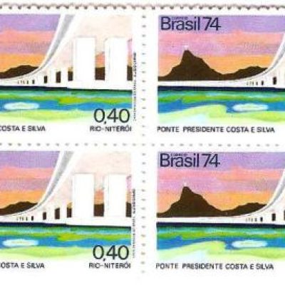 QC0834 - Inauguração da Ponte Rio-Niterói - 1974 - MINT