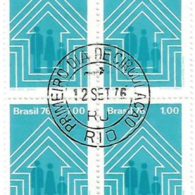 QC0952CPD - Homenagem ao SESC e SENAC - 1976 - MINT