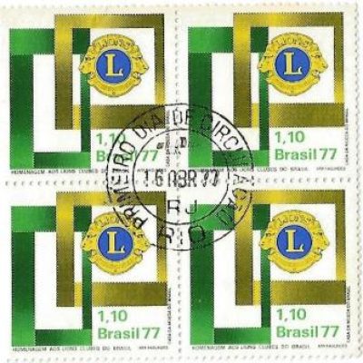 QC0978CPD - Homenagem aos Lions Clubes do Brasil - 1977 - MINT