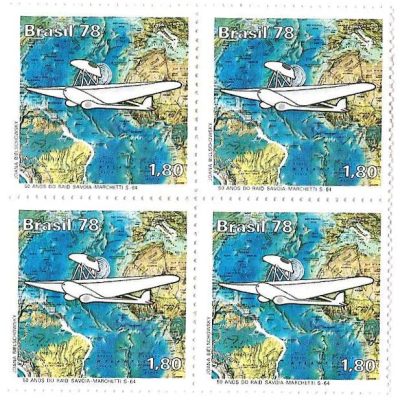 QC1042 - 50 Anos do Raid Savoia Marchetti S-64, de Carlos Del Prete e Arturo Ferrarin - 1978 - MINT