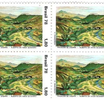 QC1070 - Paisagem Brasileira na Pintura - Sabará - 1978 - MINT