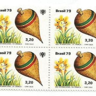 QC1122MINT - Ano Internacional da Criança - Pião  - 1979 - MINT