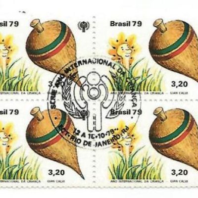 QC1122CBC- Ano Internacional da Criança - Pião  - 1979 - CBC