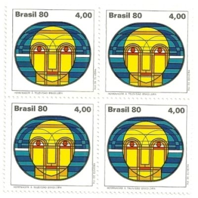 QC1140MINT - Homenagem à Televisão Brasileira - Vídeo - 1980 - MINT