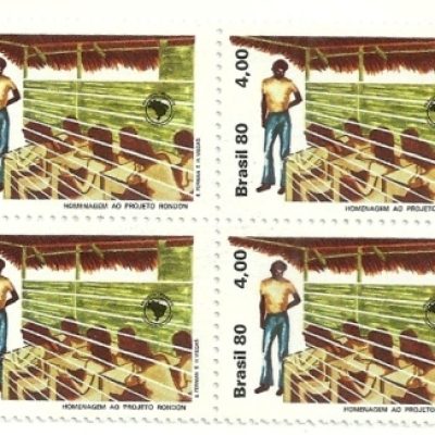 QC1156MINT-  Homenagem ao Projeto Rondon - Educação Rural - 1980 -MINT