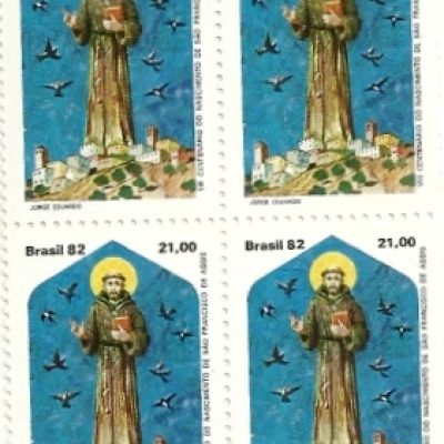 QC1269MINT - VII Centenário do Nascimento de São Francisco de Assis - 1982 - MINT