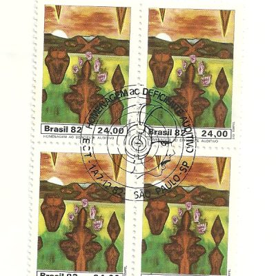QC1300CBC - Homenagem ao Deficiente Auditivo - Óleo sem Madeira   - 1982 - CBC