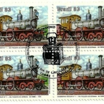QC1328CBC - Preservação do Patrimônio Ferroviário Brasileiro - Fowler   - 1983 - CBC