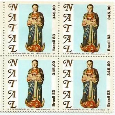 QC1361MINT - Natal 83 - Imagens de Madonas - N. S. da Apresentação - 1983 - MINT