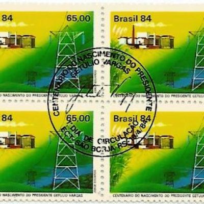 QC1386CBC - Centenário do Nascimento do Presidente Getúlio Vargas - 1984 - CBC