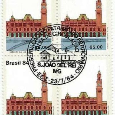 QC1408CBC - Preservação do Patrimônio Ferroviário - 1984 - CBC