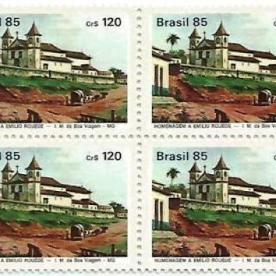 QC1438MINT - Homenagem à Emílio Rouéde (1848-1908) - Pintor - 1985 - MINT
