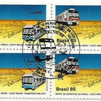 QC1440CBC - Metrô de Superfície no Brasil - Recife e Porto Alegre - 1985 - CBC