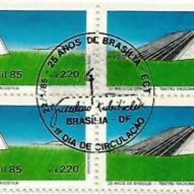 QC1452CBC - 25 anos de Brasília - 1985 - CBC