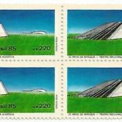 QC1452MINT - 25 anos de Brasília - 1985 - MINT
