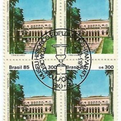 QC1474CBC - Museu da Inconfidência e Museu Histórico e Diplomático Itamaraty - 1985 - CBC