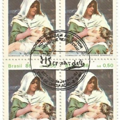 QC1510CBC - HOMENAGEM AO PINTOR HENRIQUE BERNARDELLI (1858 - 1936) - 1986 - CBC