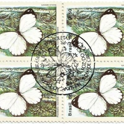 QC1513CBC - PRESERVAÇÃO DA FAUNA BRASILEIRA- BORBOLETAS - 1986 - CBC