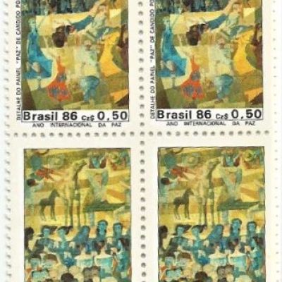 QC1522MINT - ANO INTERNACIONAL DA PAZ - 1986 - MINT