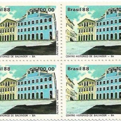 QC1587MINT - LUBRAPEX 88 - XIIª EXPOSIÇÃO FILATÉLICA LUSO-BRASILEIRA, PORTO - 1988 - MINT