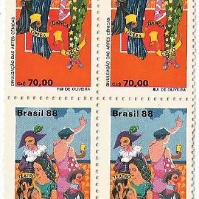 QC1618MINT - DIVULGAÇÃO DAS ARTES CÊNICAS - 1988 - MINT