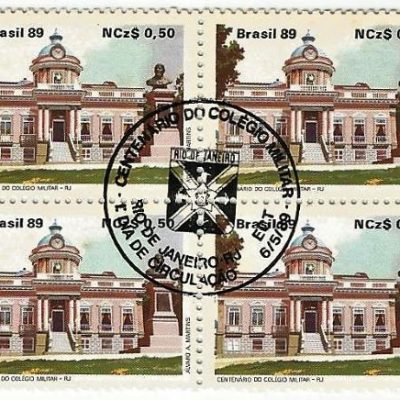 QC1630CBC - CENTENÁRIO DO COLÉGIO MILITAR - RJ - 1989 - CBC