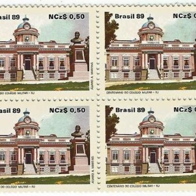 QC1630MINT - CENTENÁRIO DO COLÉGIO MILITAR - RJ - 1989 - MINT