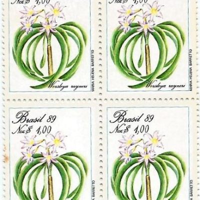 QC1632MINT - PRESERVAÇÃO DA FLORA - 1989 - MINT