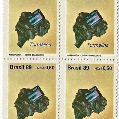 QC1639MINT - GEMAS BRASILEIRAS - 1989 - MINT