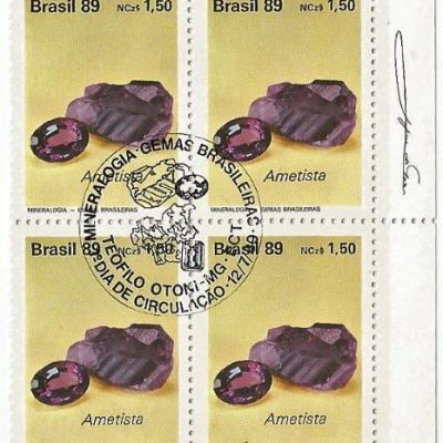 QC1640CBC - GEMAS BRASILEIRAS - 1989 - CBC