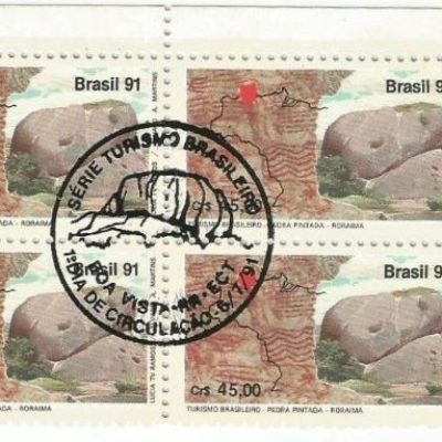 QC1742CBC - TURISMO BRASILEIRO PEDRA PINTADA/RORAIMA E DEDO DE DEUS - RIO DE JANEIRO - 1991 - CBC
