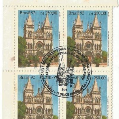 QC1771CBC - ARQUITETURA RELIGIOSA DO BRASIL - 1992 - CBC
