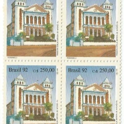 QC1772MINT - ARQUITETURA RELIGIOSA DO BRASIL - 1992 - MINT